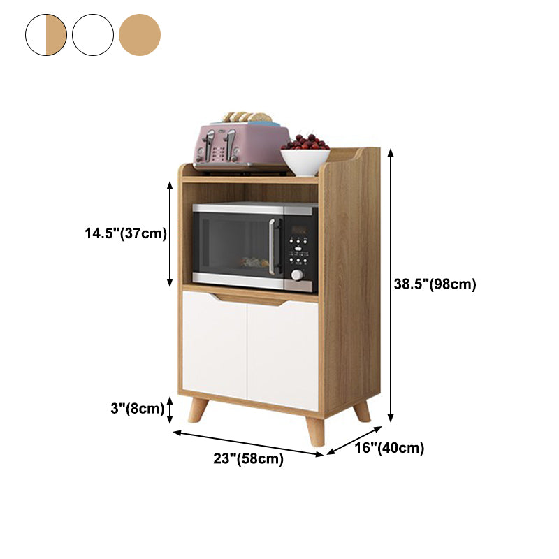 Modern Style Sideboard Wood Sideboard with 1-door for Kitchen