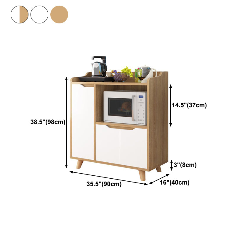 Modern Style Sideboard Wood Sideboard with 1-door for Kitchen