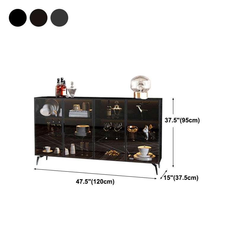 14.76"W Sideboard Modern Style Dining Server for Kitchen and Dining Room