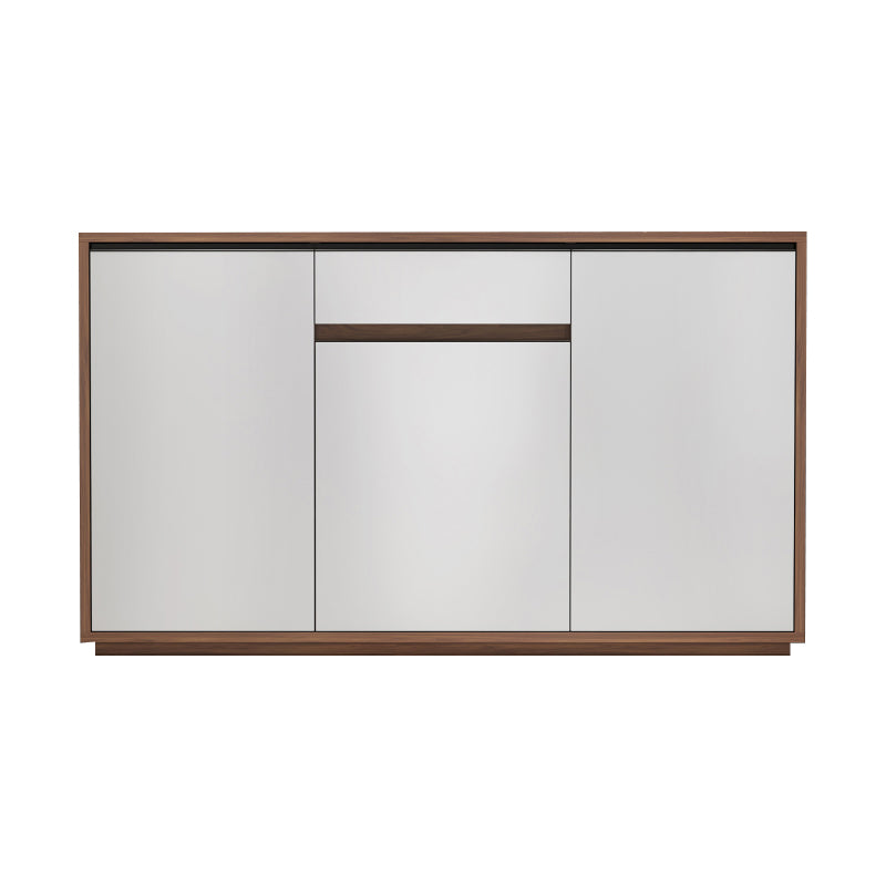 Modern Engineer Wood Cabinets Table Brown Top Sideboard for Kitchen