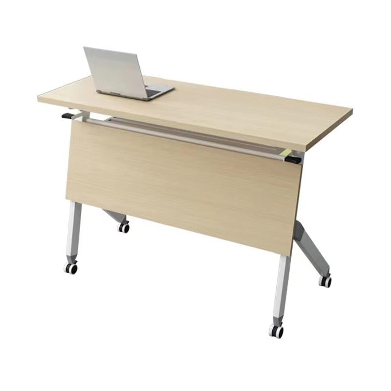 Contemporary Manufactured Wood Office Desk Rectangular Folding Desk