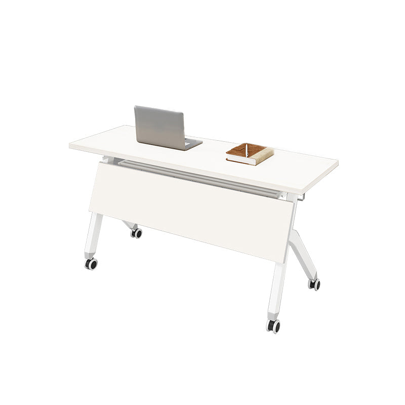 Contemporary Manufactured Wood Office Desk Rectangular Folding Desk