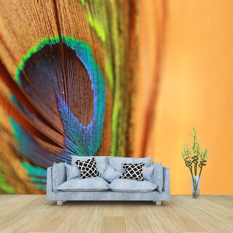 Photography Environmental Feather Wallpaper Sitting Room Wall Mural