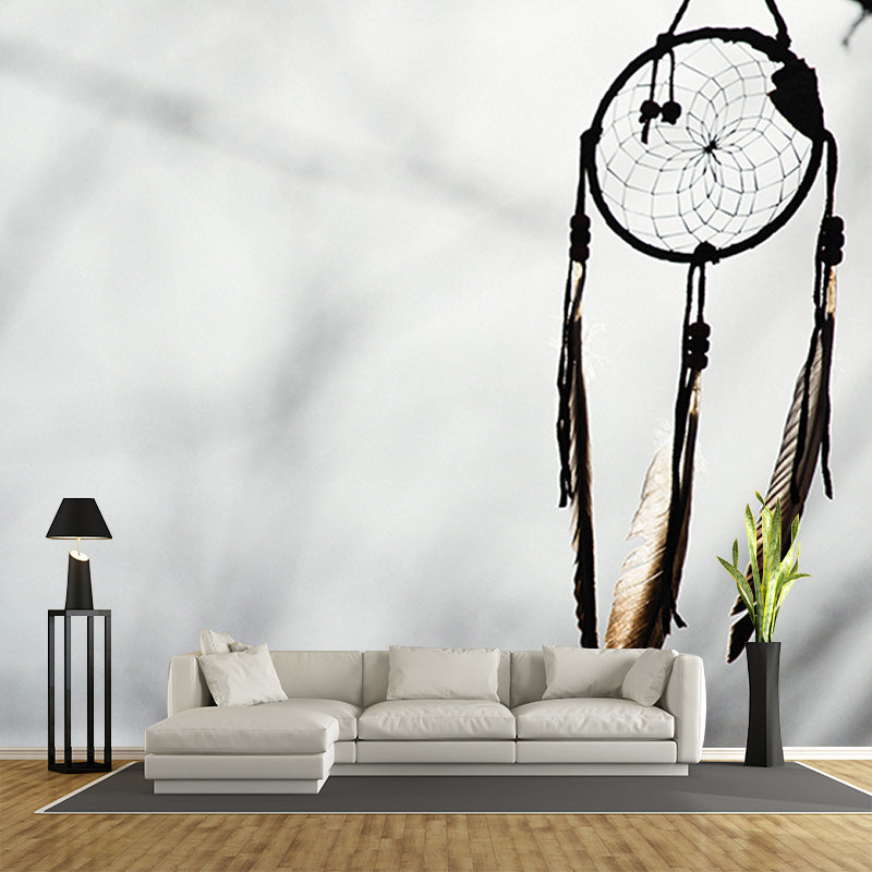 Feather Washable Photography Wallpaper Living Room Wall Mural