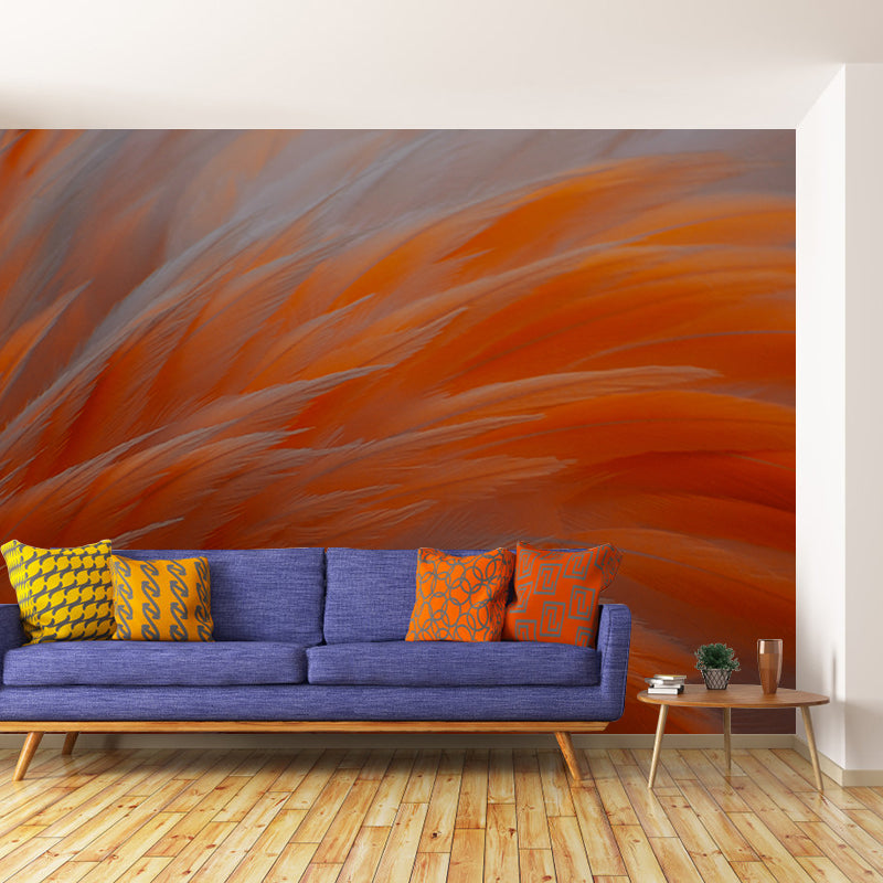 Feather Environmental Photography Wallpaper Drawing Room Wall Mural