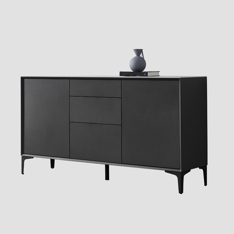 Contemporary Dining Room Sideboard 3 Drawer and 2-Door Stone Sideboard