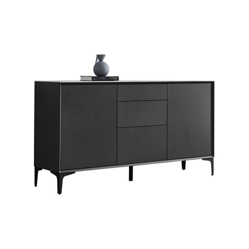 Contemporary Dining Room Sideboard 3 Drawer and 2-Door Stone Sideboard