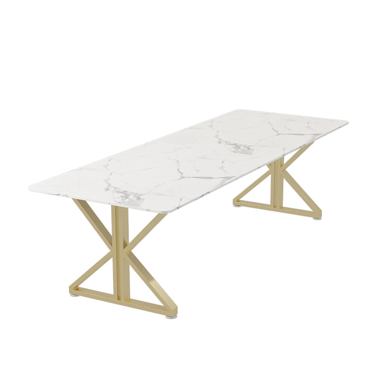 Sintered Stone Home Writing Table Industrial Office Meeting Table