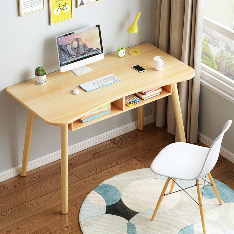 Modern Style Home Freeform Office Desk Artificial Wood Writing Desk