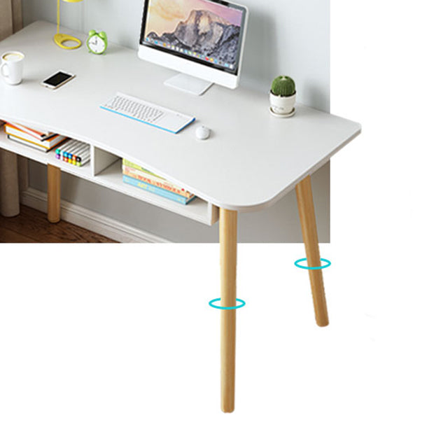 Modern Style Home Freeform Office Desk Artificial Wood Writing Desk