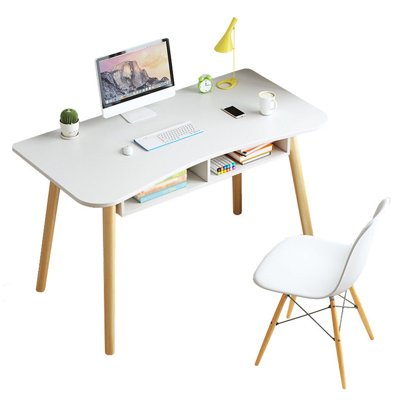 Modern Style Home Freeform Office Desk Artificial Wood Writing Desk