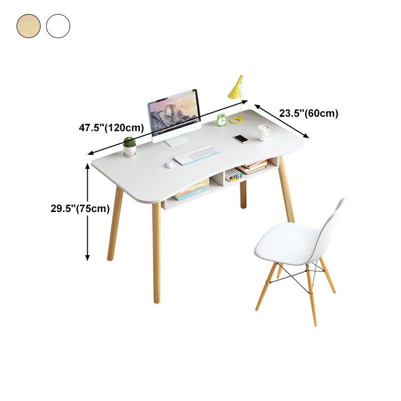 Modern Style Home Freeform Office Desk Artificial Wood Writing Desk