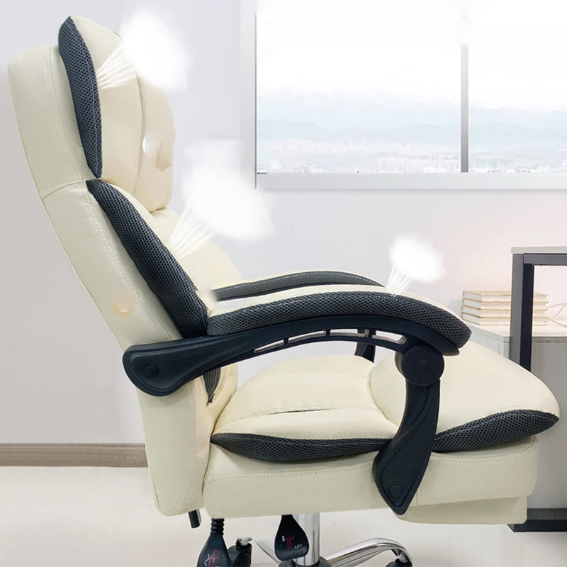 Adjustable Arm Working Chair Modern High Back Home Office Chair