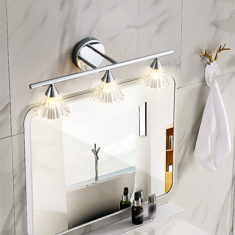 Minimalist Modern Style Vanity Wall Lamp Glass Vanity Lamp for Bathroom