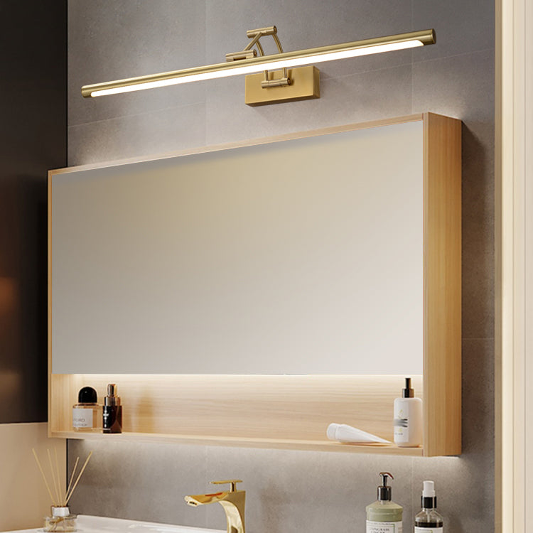 1-Light Linear Vanity Sconce Modern Style Metal Sconce Lights