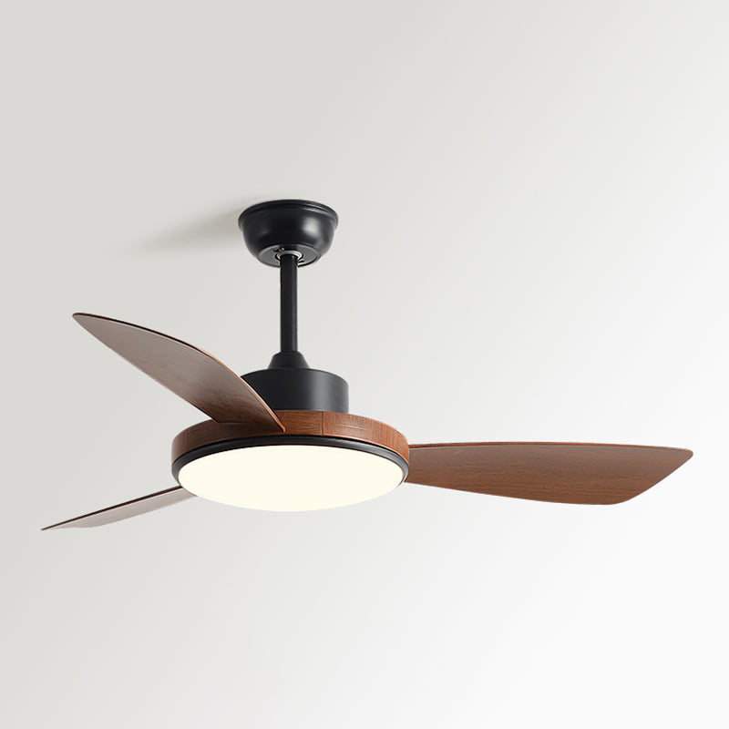 Unique Shape Ceiling Fan Light Kids Style Metal 1 Light Ceiling Fan Light Fixture