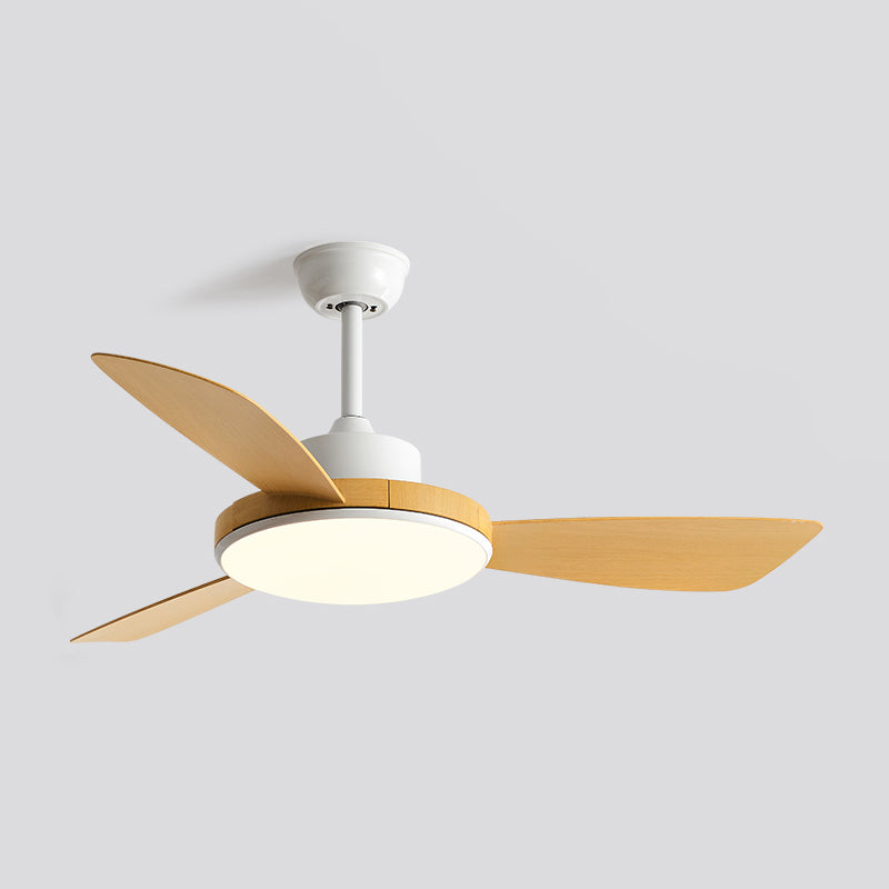 Unique Shape Ceiling Fan Light Kids Style Metal 1 Light Ceiling Fan Light Fixture