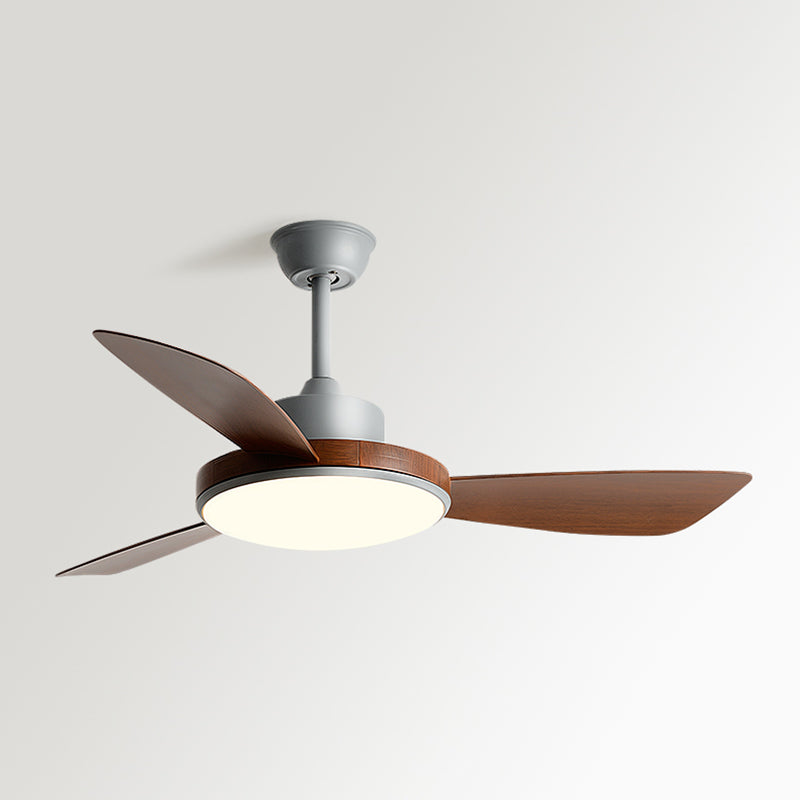 Unique Shape Ceiling Fan Light Kids Style Metal 1 Light Ceiling Fan Light Fixture