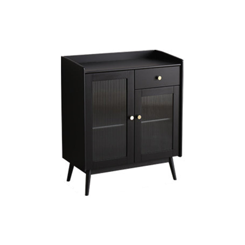 Modern Sideboard Solid Wood Sideboard with Door for Living Room