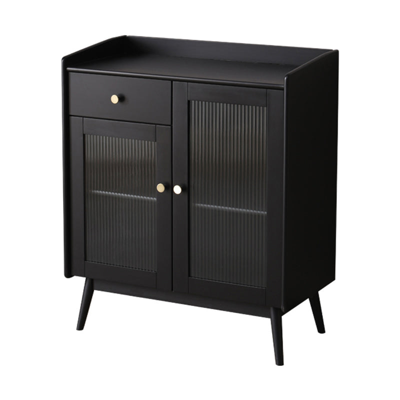 Modern Sideboard Solid Wood Sideboard with Door for Living Room