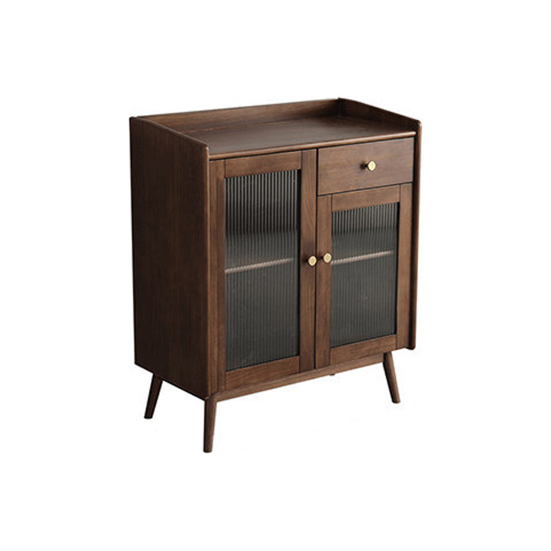 Modern Sideboard Solid Wood Sideboard with Door for Living Room