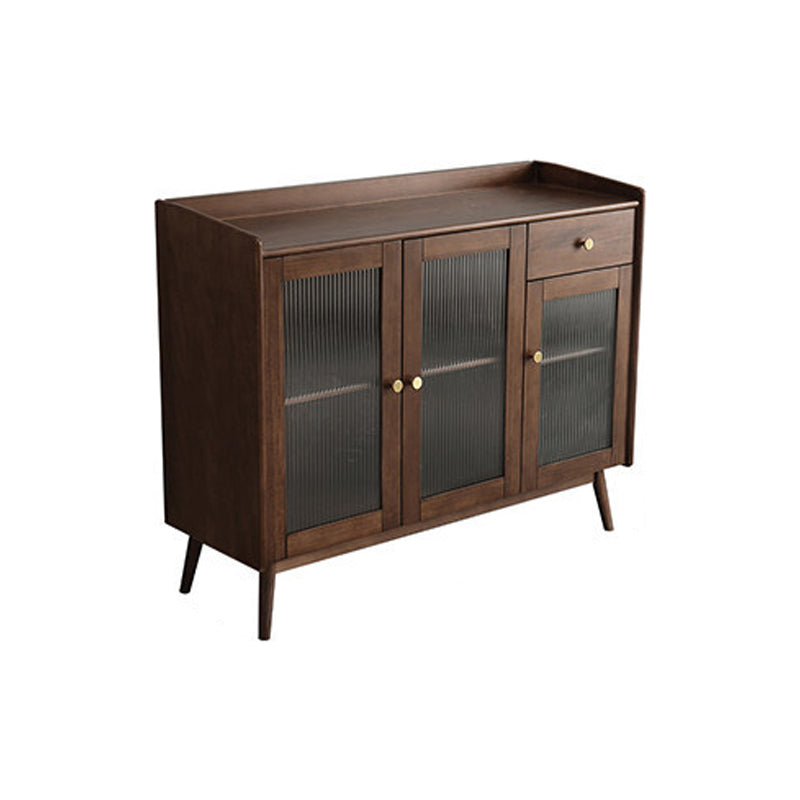 Modern Sideboard Solid Wood Sideboard with Door for Living Room