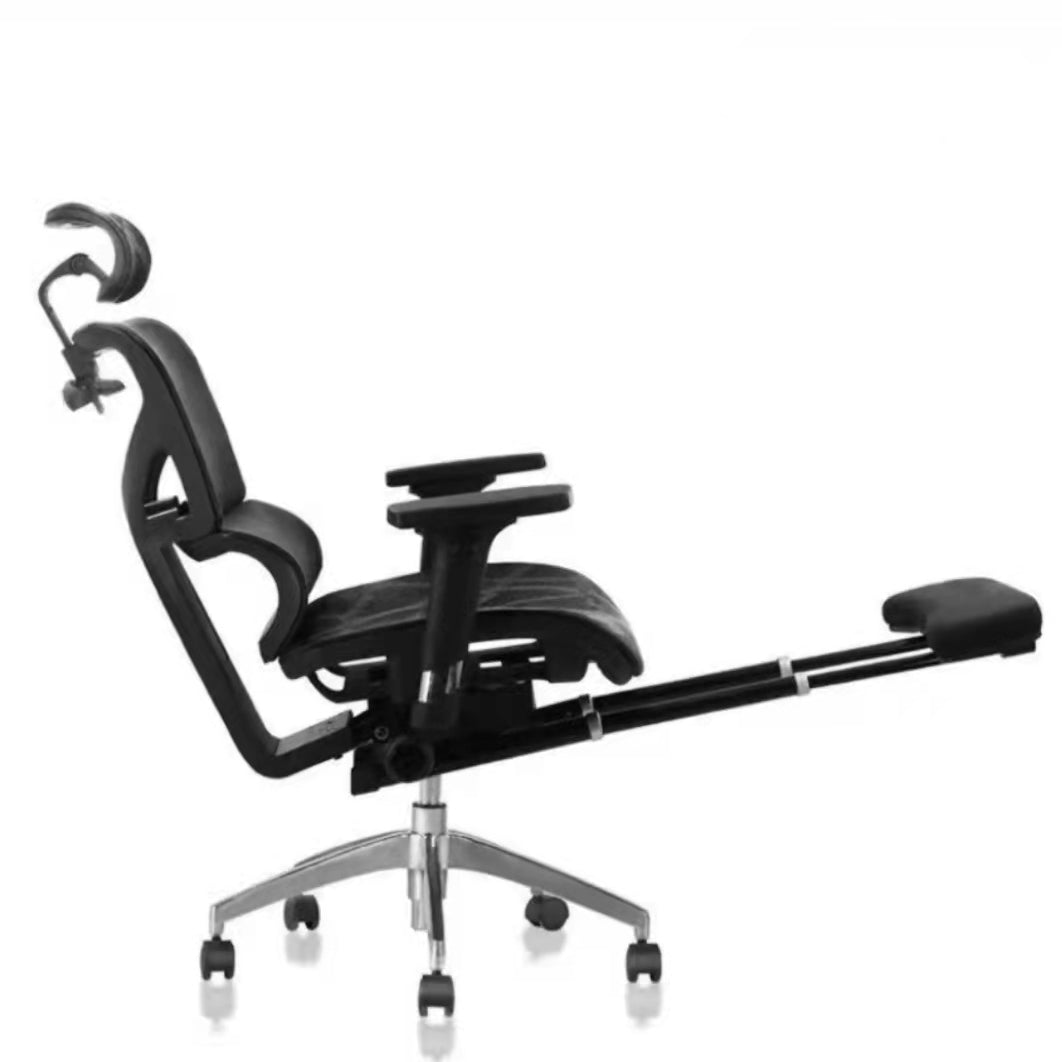 Adjustable Seat Height Executive Chair Swivel High Back Chair with Caster Wheels