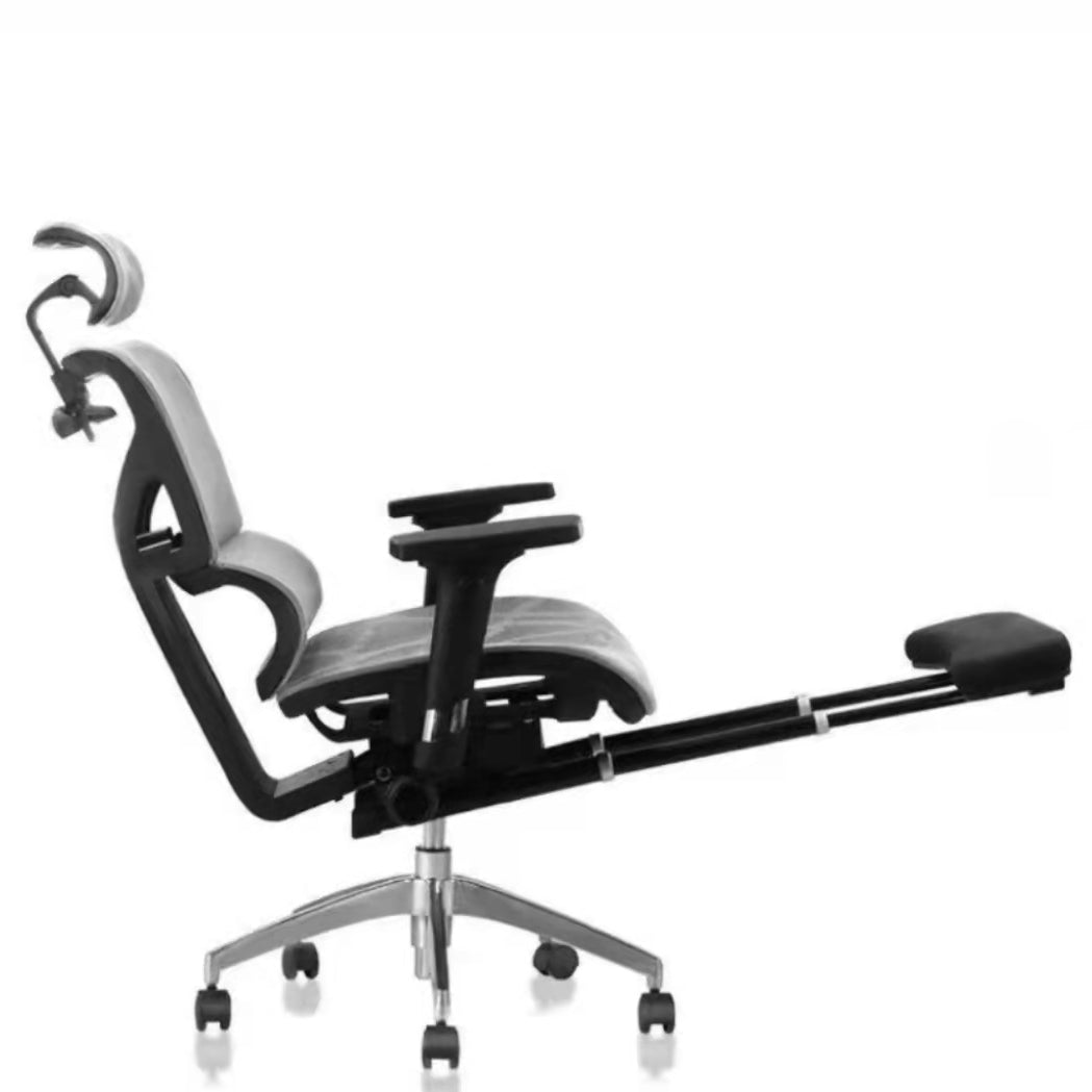 Adjustable Seat Height Executive Chair Swivel High Back Chair with Caster Wheels