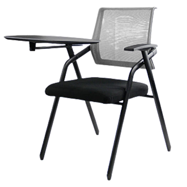 Ergonomic Fixed Arms Conference Chair Black Frame and Seat Chair