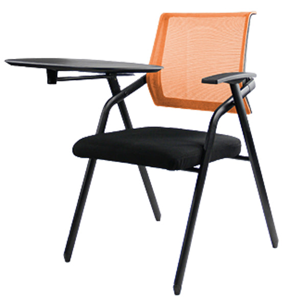 Ergonomic Fixed Arms Conference Chair Black Frame and Seat Chair