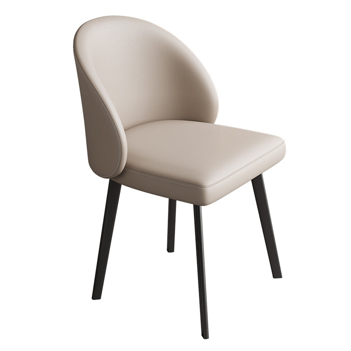 Contemporary Kitchen Dining Side Chair Leather Dining Chairs