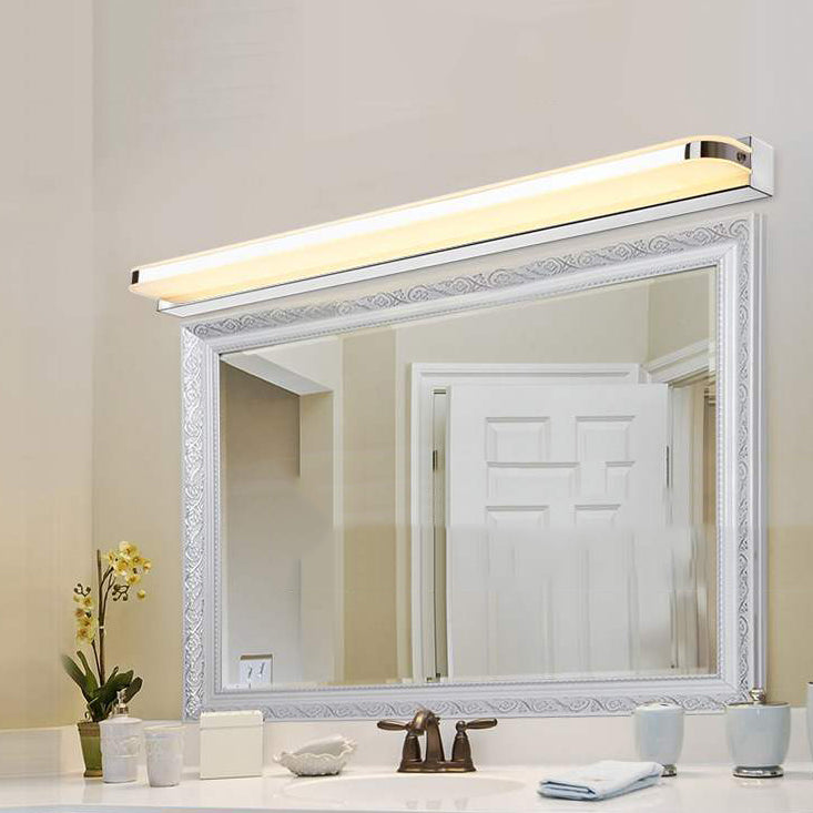 White Vanity Wall Lamp Simple Modern LED Wall Lamp for Bathroom