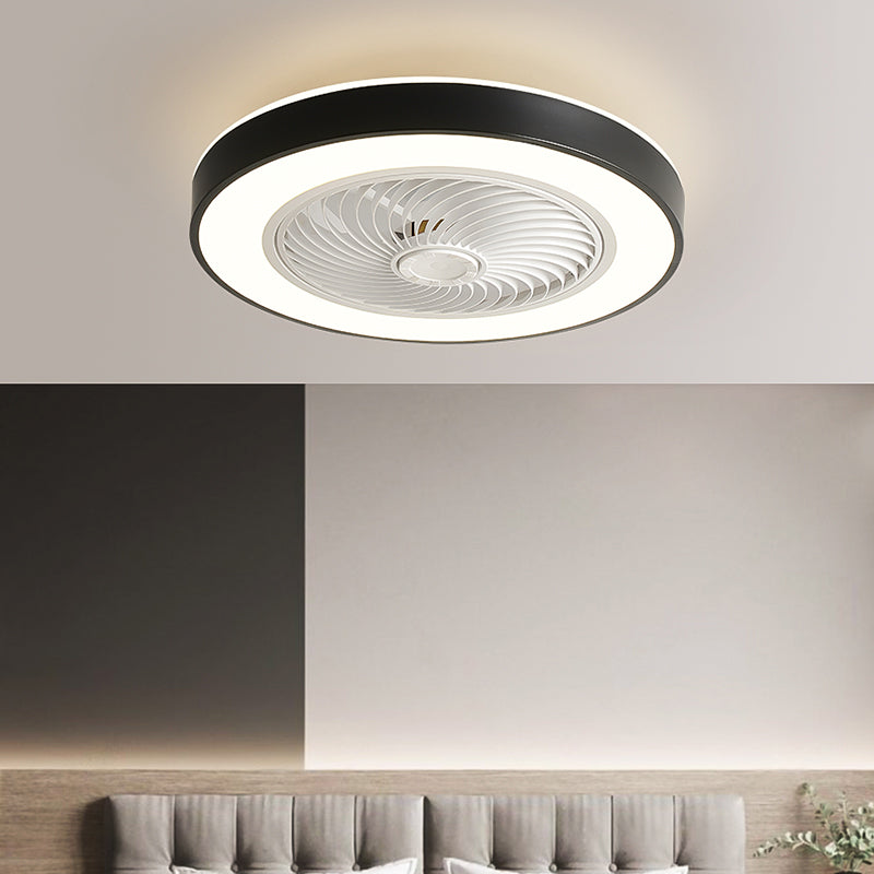 Modern Style Ceiling Fan Lamp Metal Ceiling Fan Lighting for Living Room