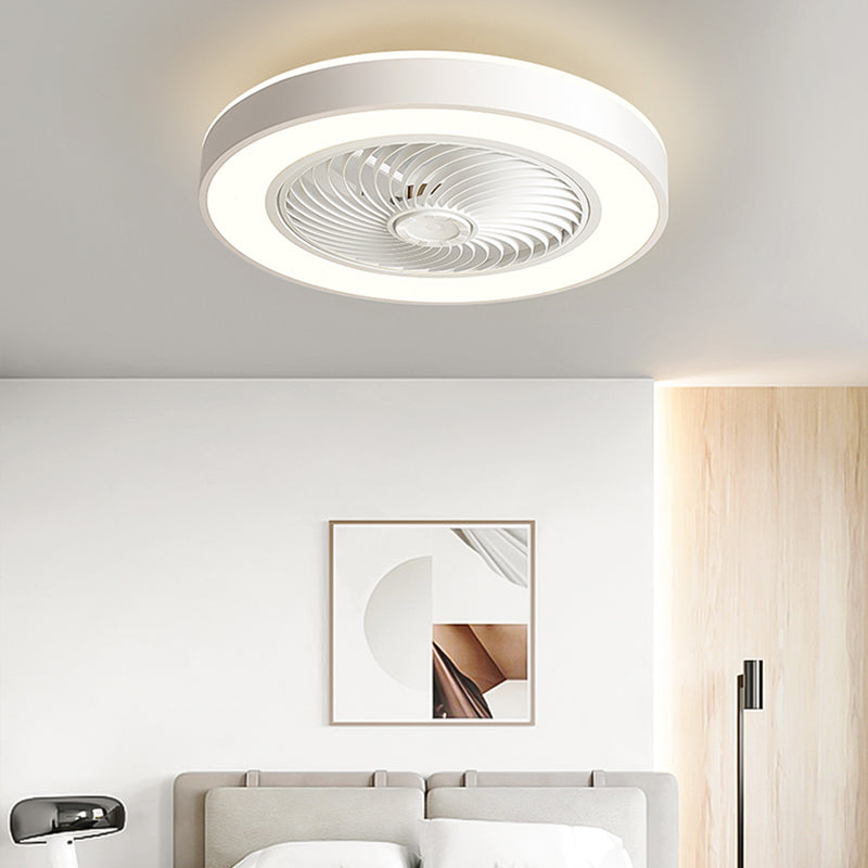 Modern Style Ceiling Fan Lamp Metal Ceiling Fan Lighting for Living Room