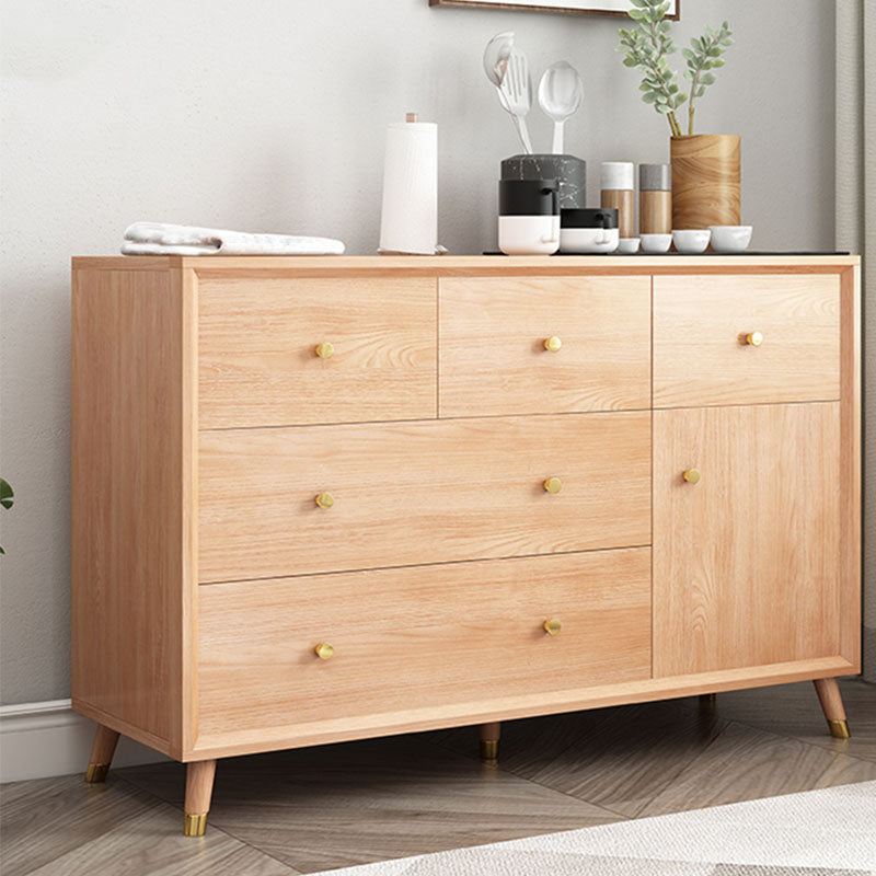 Contemporary Engineer Wood Dresser Bedroom Storage Chest with Drawer