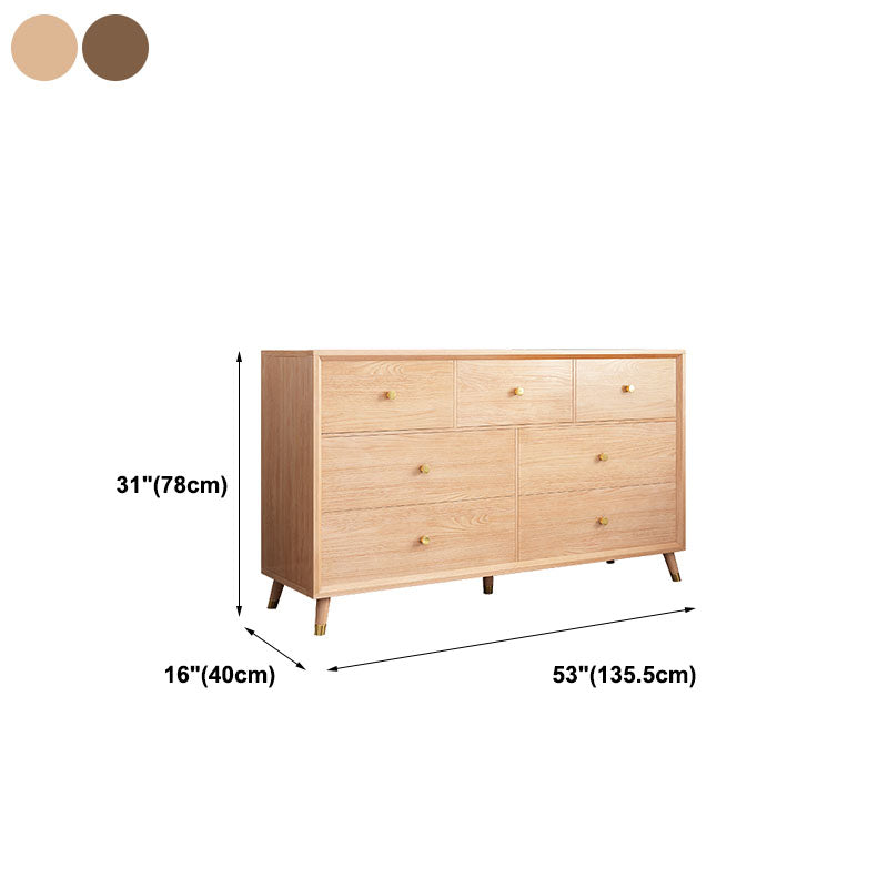 Contemporary Engineer Wood Dresser Bedroom Storage Chest with Drawer