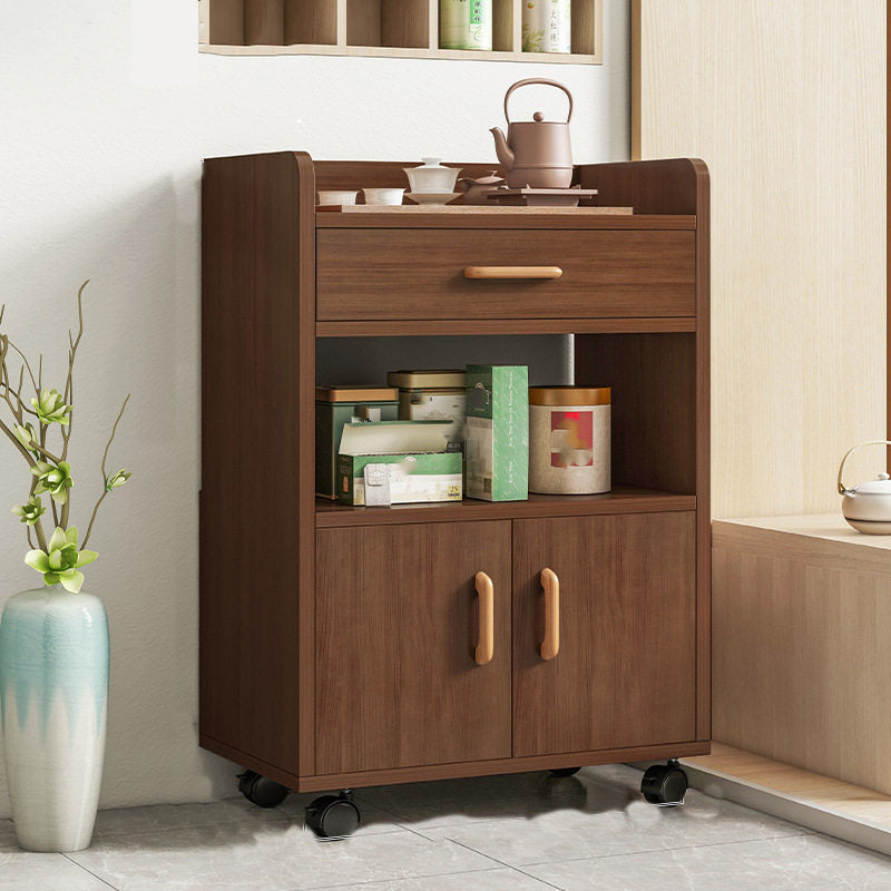 Modern Style Side Board Engineered Wood Sideboard for Dining Room