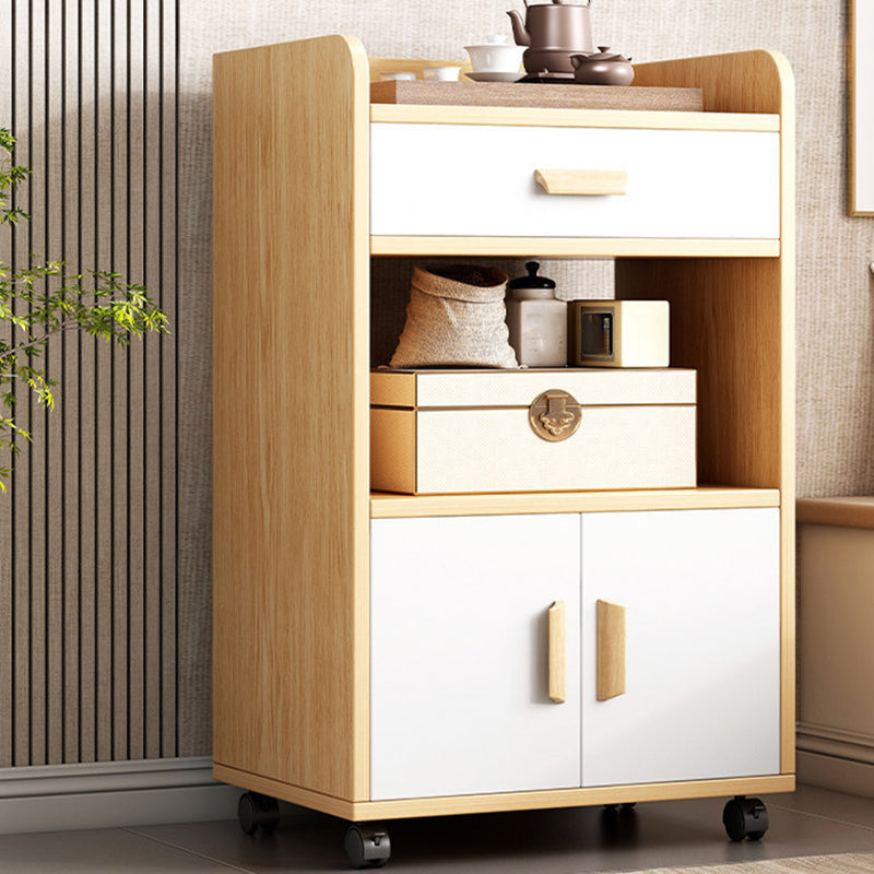 Modern Style Side Board Engineered Wood Sideboard for Dining Room