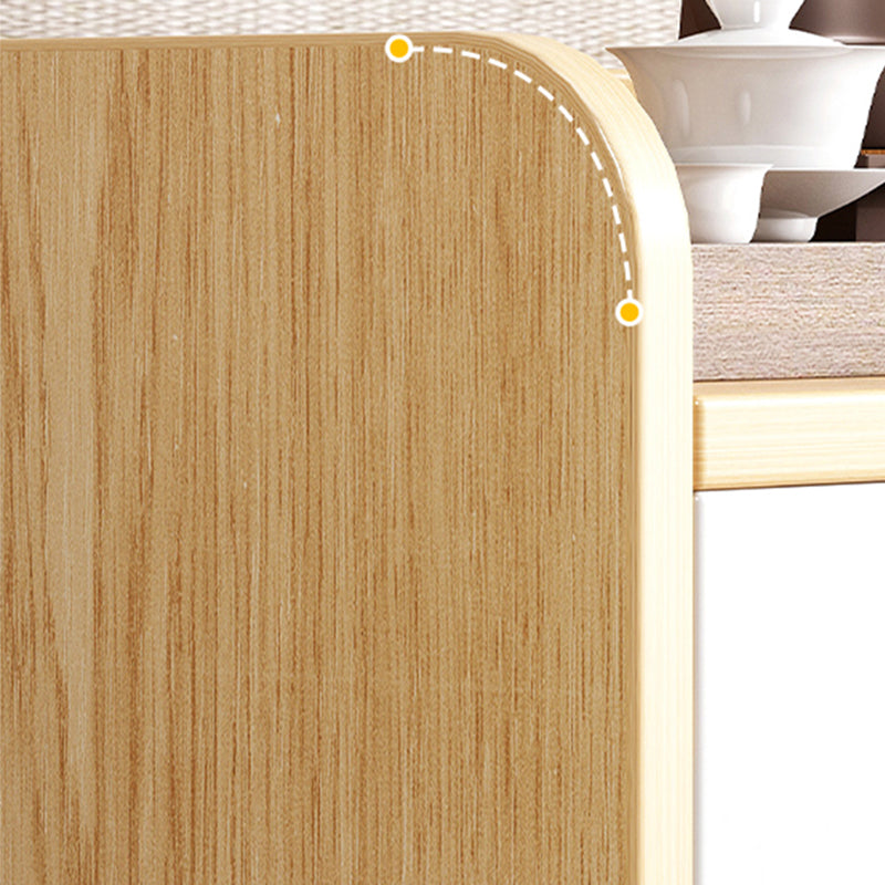 Modern Style Side Board Engineered Wood Sideboard for Dining Room