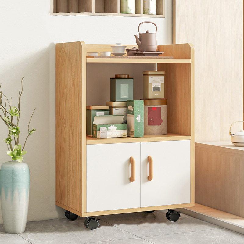 Modern Style Side Board Engineered Wood Sideboard for Dining Room