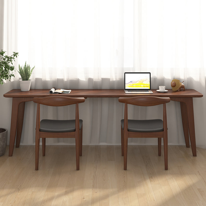 Contemporary Style Writing Desk Solid Wood Bedroom Dormitory Office Desk