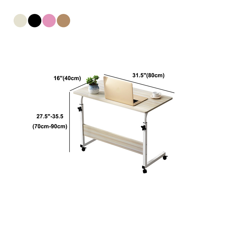 Modern Style Adjustable Height Desk Home Bedroom Writing Artificial Wood Desk