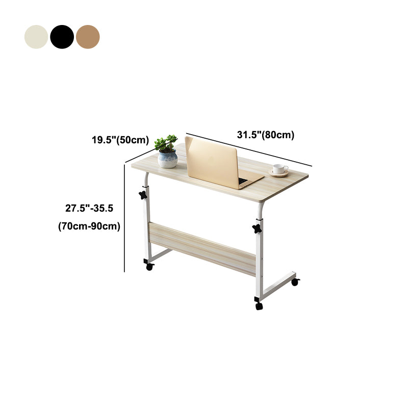 Modern Style Adjustable Height Desk Home Bedroom Writing Artificial Wood Desk