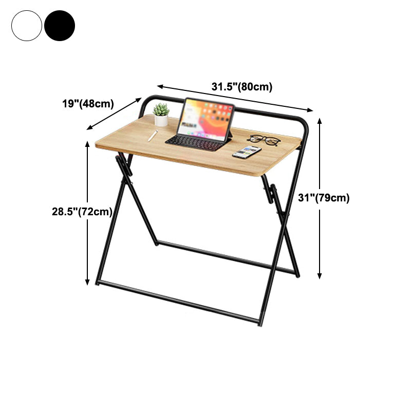 Modern Style Office Desk Wooden Folding Writing Desk for Home