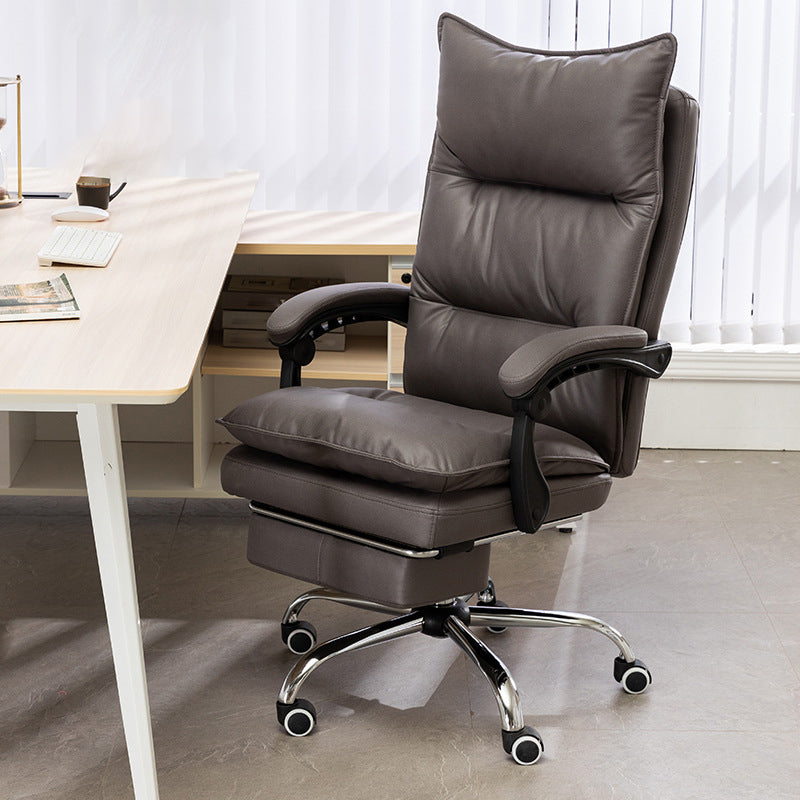 Modern Office Chair with High Back Executive Desk Chair with Padded Arms