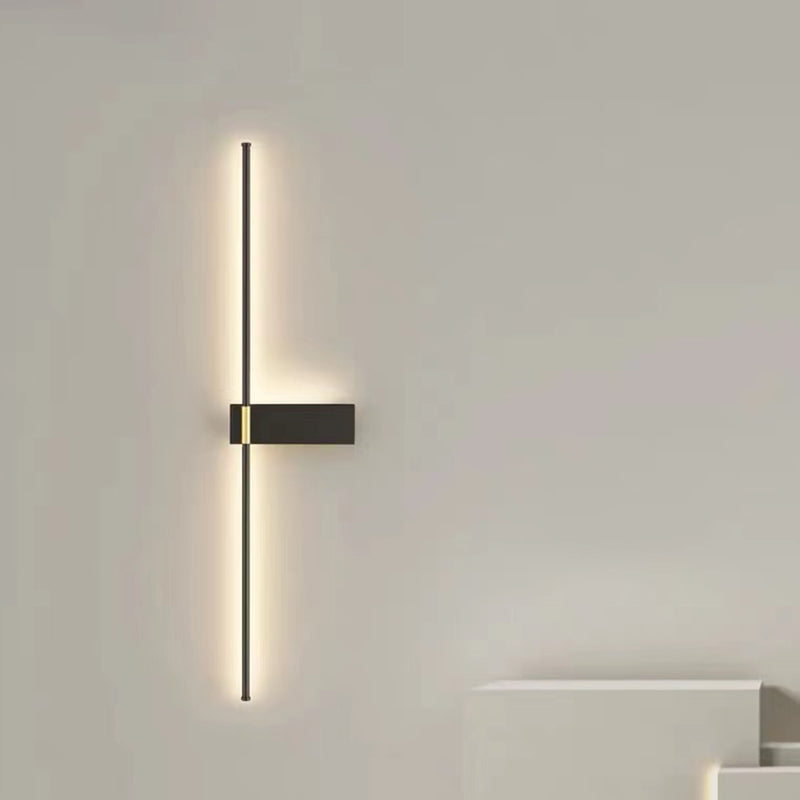 Simple Modern Style Vanity Lamp Line Vanity Wall Sconce for Bathroom