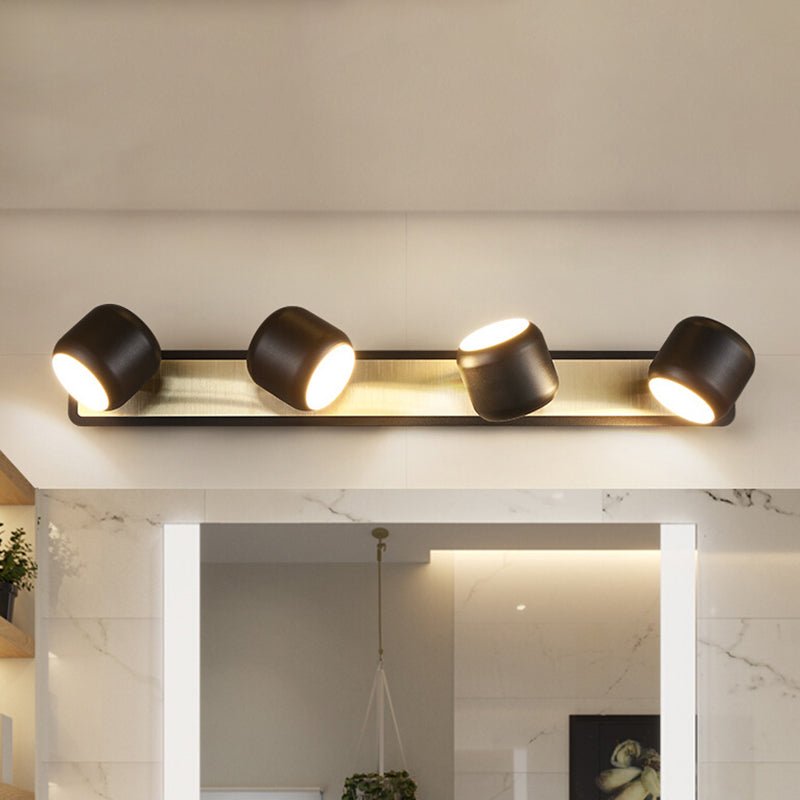 Contemporary Style Geometric Vanity Lighting Ideas Metal Multi Lights Vanity Sconce