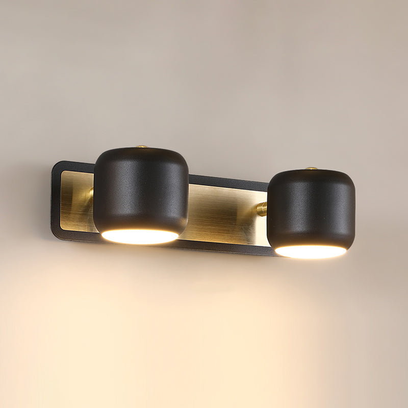 Contemporary Style Geometric Vanity Lighting Ideas Metal Multi Lights Vanity Sconce