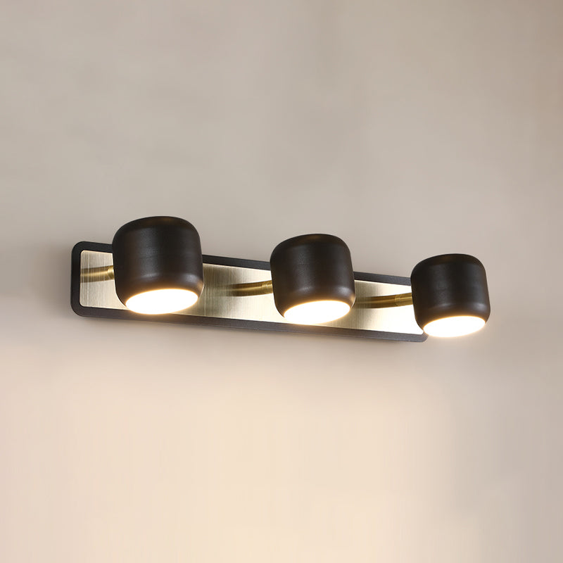 Contemporary Style Geometric Vanity Lighting Ideas Metal Multi Lights Vanity Sconce