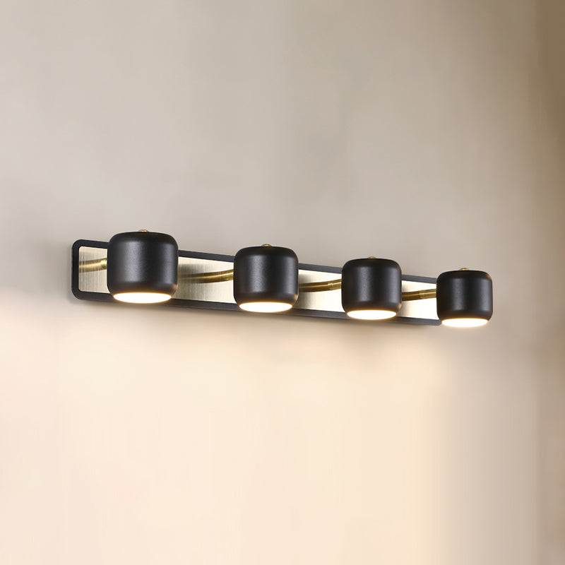 Contemporary Style Geometric Vanity Lighting Ideas Metal Multi Lights Vanity Sconce